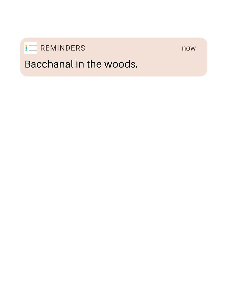 bacchanal in the woods reminder by Alter-Idem T-Shirts, Hoodie, Sweatshirt | BlankRebels.com (Image 3)