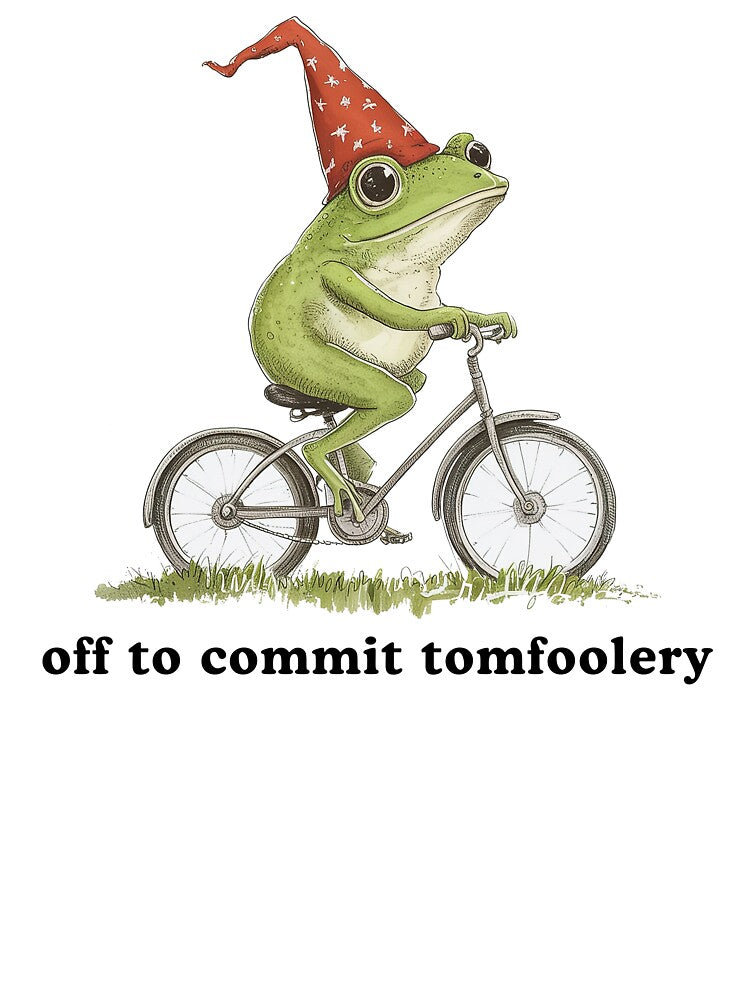 Off to Commit Tom Foolery Funny Frog meme by MelenebStore T-Shirts, Hoodie, Sweatshirt | BlankRebels.com (Image 3)