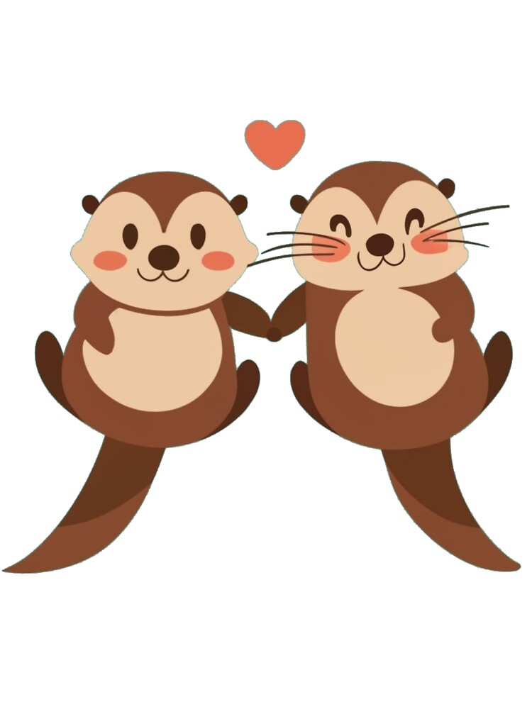 Copy of Otters holding hands by PawelNature T-Shirts, Hoodie, Sweatshirt | BlankRebels.com (Image 3)