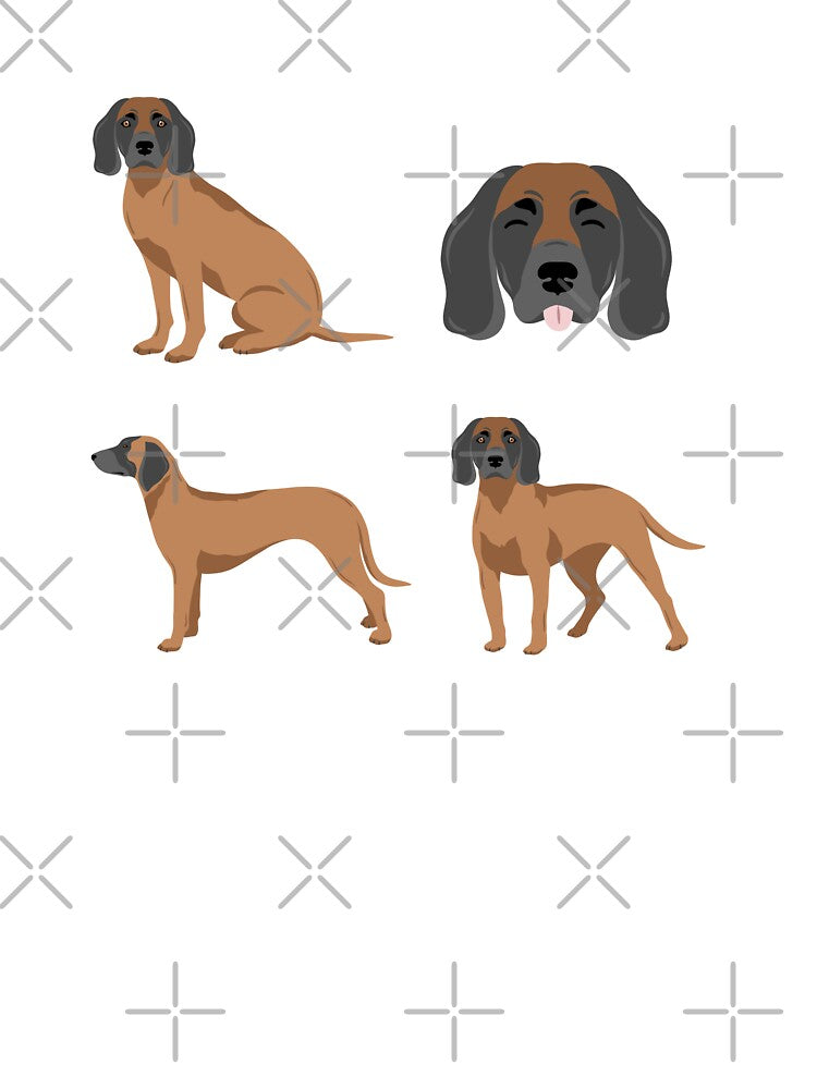 Tan Bavarian Mountain Hound Dog by TheAnimalZ00 T-Shirts, Hoodie, Sweatshirt | BlankRebels.com (Image 3)