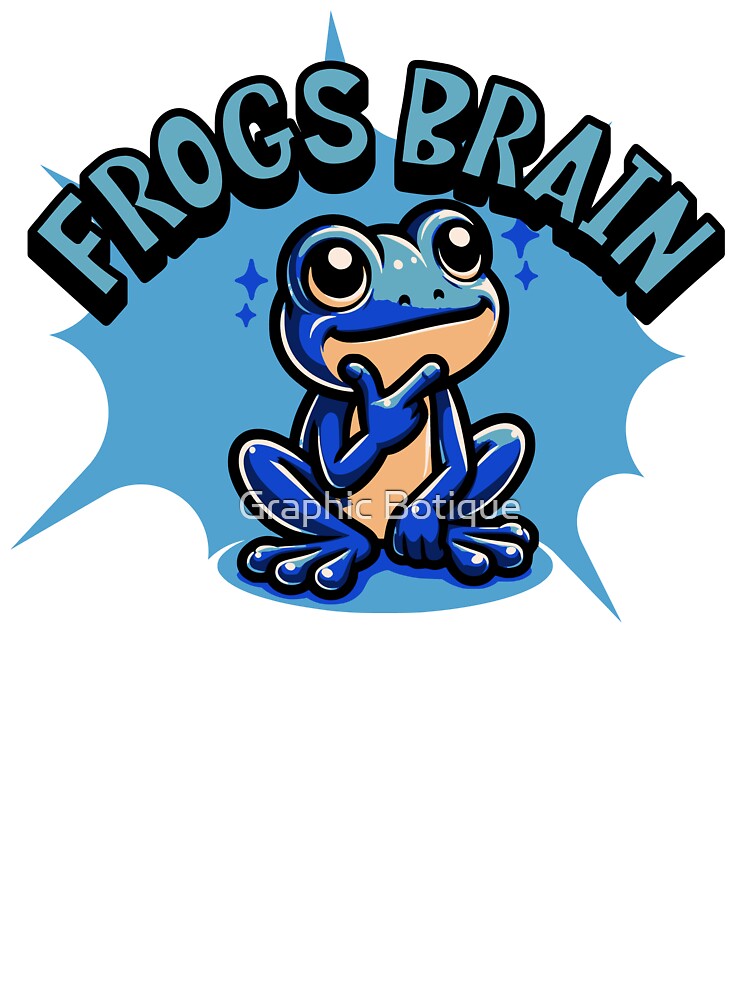 Funny Frog – Frogs Brain Meme – Cute Cartoon Amphibian T-Shirts, Hoodie, Sweatshirt