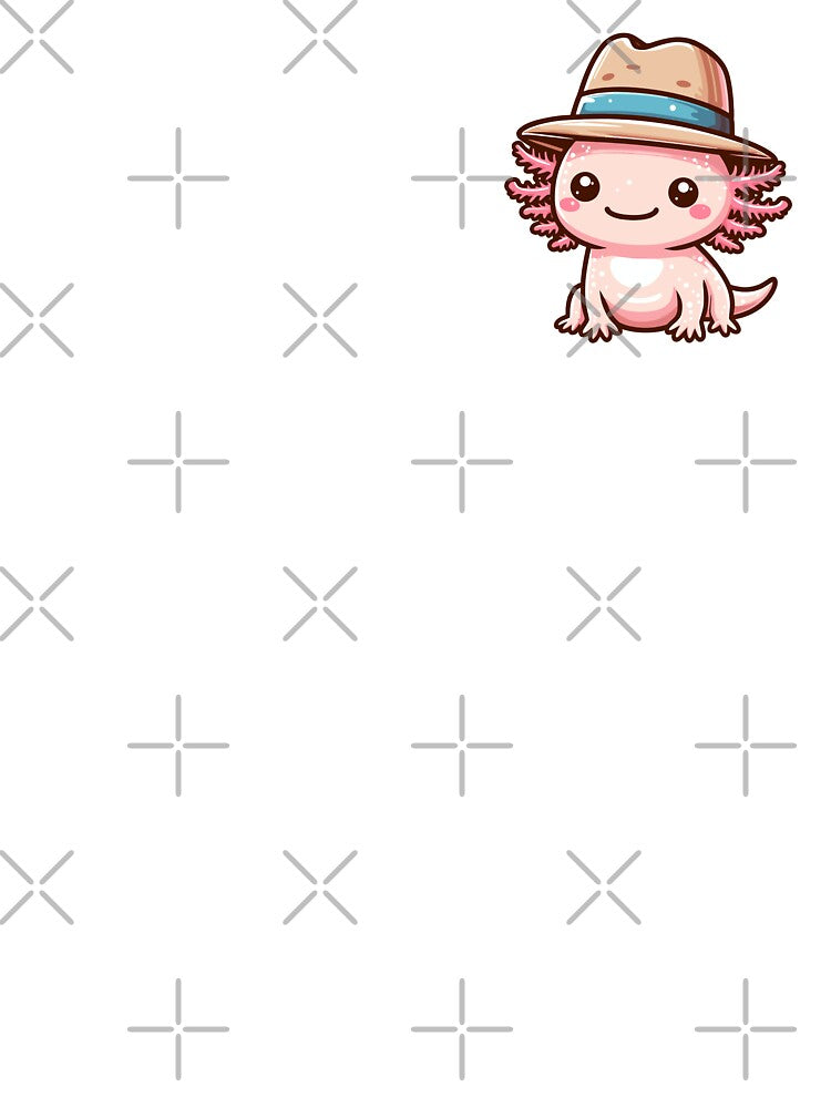 Cool Axolotl in Hat by ArtfulWeave T-Shirts, Hoodie, Sweatshirt | BlankRebels.com (Image 3)