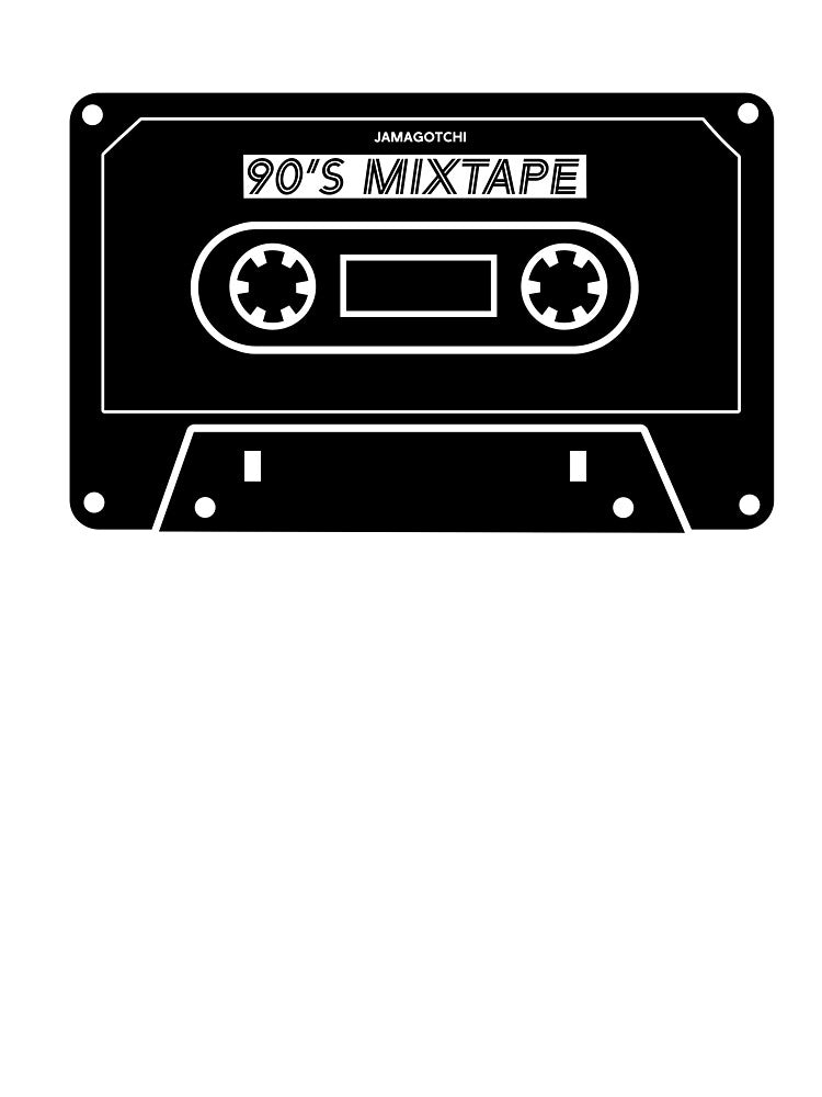 90's Mixtape by Jamagotchi T-Shirts, Hoodie, Sweatshirt | BlankRebels.com (Image 3)