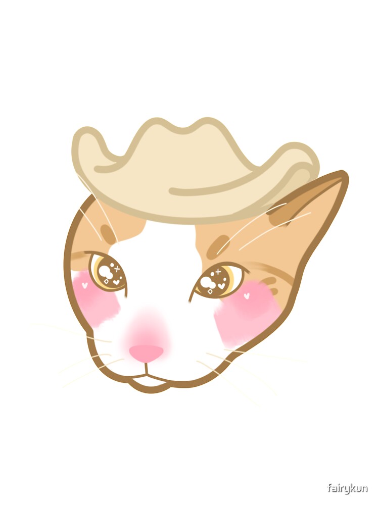 cowboy cat :^) by fairykun T-Shirts, Hoodie, Sweatshirt | BlankRebels.com (Image 3)