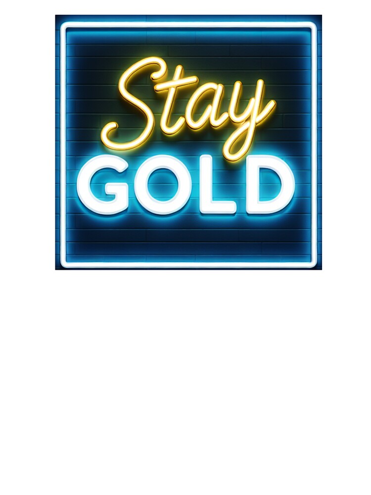 Stay Gold by MahanArts T-Shirts, Hoodie, Sweatshirt | BlankRebels.com (Image 3)