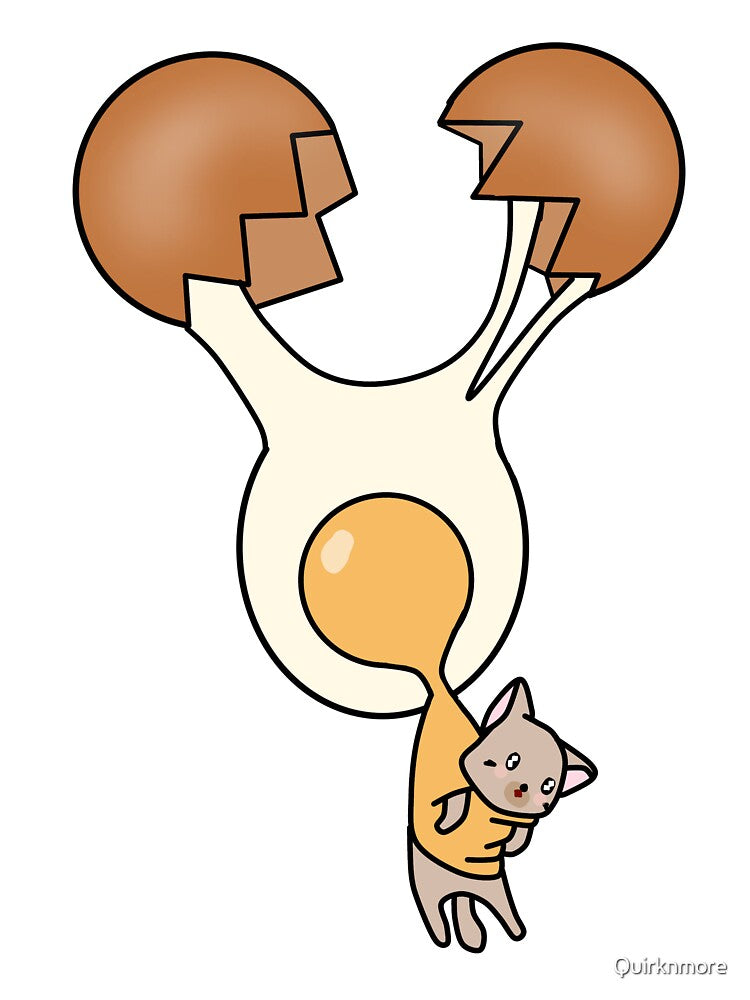 kawaii falling cat by Quirknmore T-Shirts, Hoodie, Sweatshirt | BlankRebels.com (Image 3)