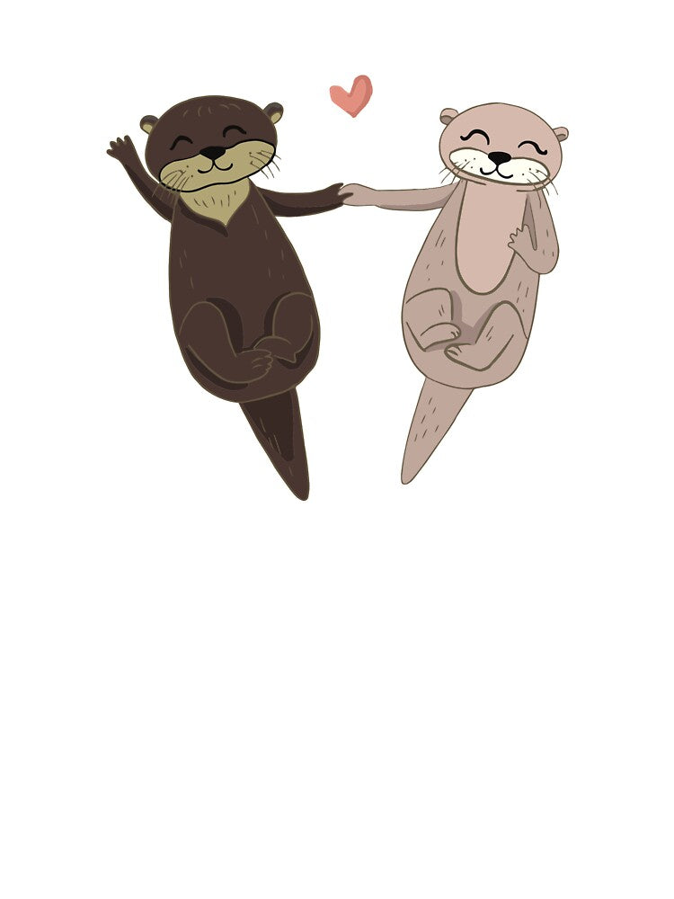 Otters Holding Hands by Epixsphere T-Shirts, Hoodie, Sweatshirt | BlankRebels.com (Image 3)