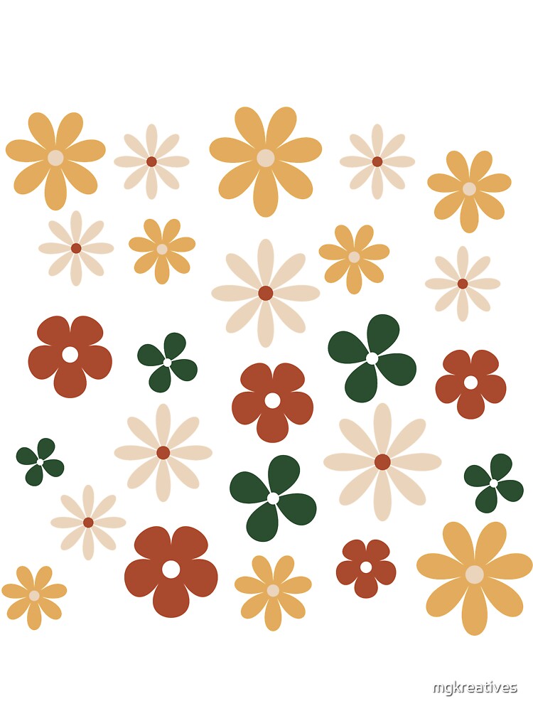 floral pattern by mgkreatives T-Shirts, Hoodie, Sweatshirt | BlankRebels.com (Image 3)