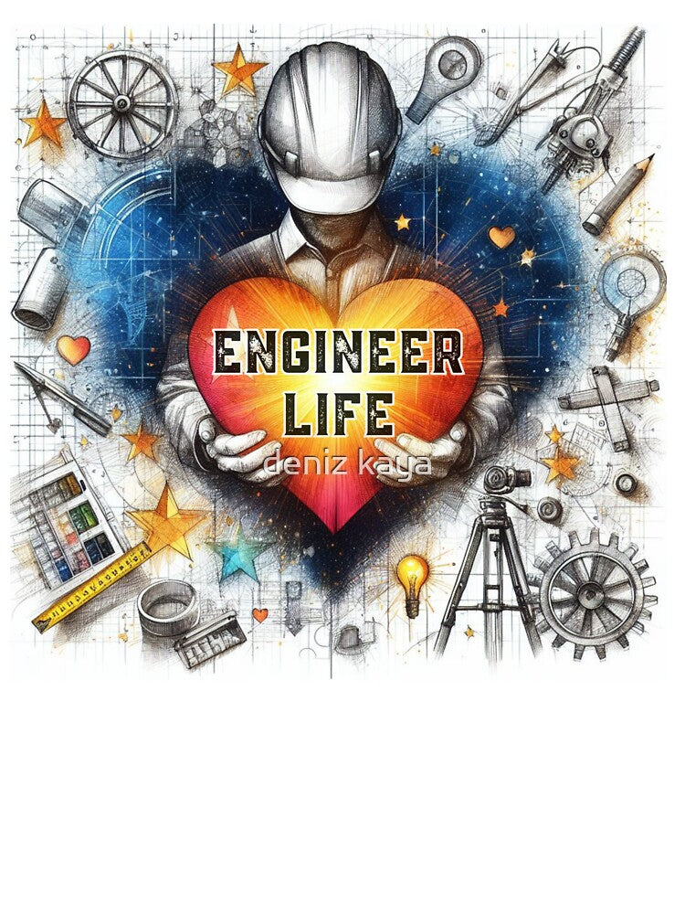 Engineer,Engineer Life by deniz kaya T-Shirts, Hoodie, Sweatshirt | BlankRebels.com (Image 3)