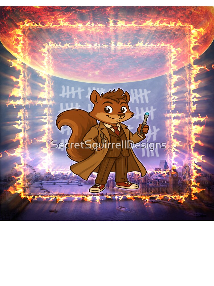 Dr Squirrel - The Tennant by SecretSquirrellDesigns T-Shirts, Hoodie, Sweatshirt | BlankRebels.com (Image 3)