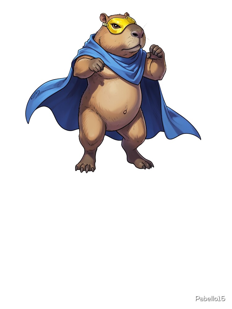The Capy-Hero by Pabello16 T-Shirts, Hoodie, Sweatshirt | BlankRebels.com (Image 3)