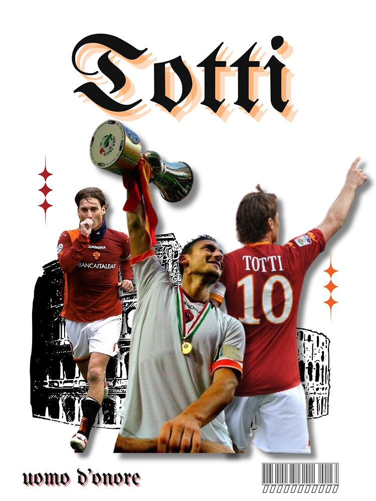 francesco totti by icetea555 T-Shirts, Hoodie, Sweatshirt | BlankRebels.com (Image 3)