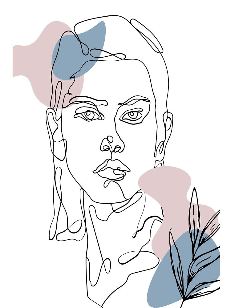 Female minimalist line art by Artandstonesgr T-Shirts, Hoodie, Sweatshirt | BlankRebels.com (Image 3)