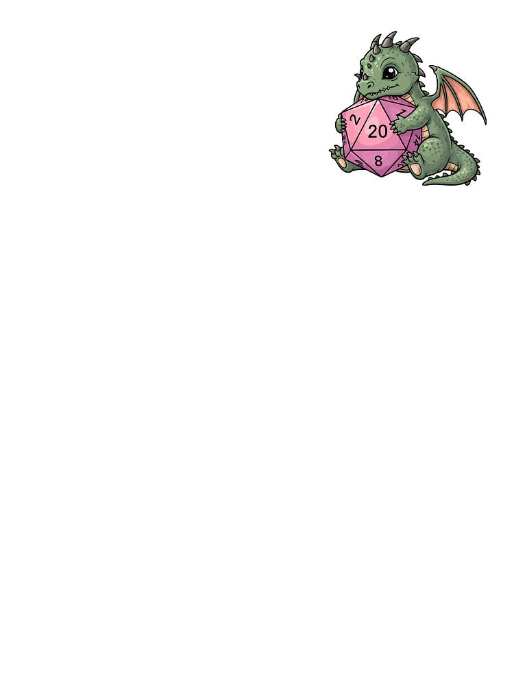 Critical Hit Baby Dragon #2 by rendigart T-Shirts, Hoodie, Sweatshirt | BlankRebels.com (Image 3)