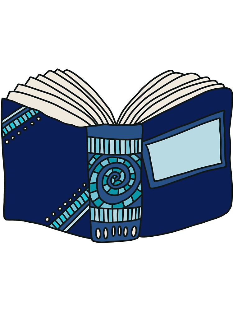 Blue Book by Anastaciaknits T-Shirts, Hoodie, Sweatshirt | BlankRebels.com (Image 3)