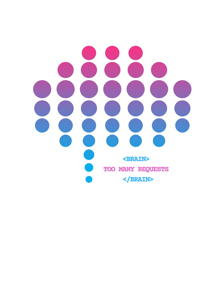 Brain Overload by PalmK T-Shirts, Hoodie, Sweatshirt | BlankRebels.com (Image 3)