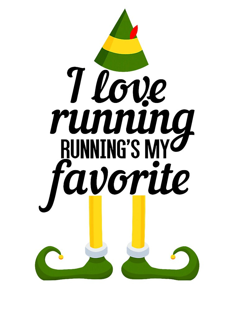 I Love Running, Running's My Favorite Funny Christmas by RobertKnow T-Shirts, Hoodie, Sweatshirt | BlankRebels.com (Image 3)