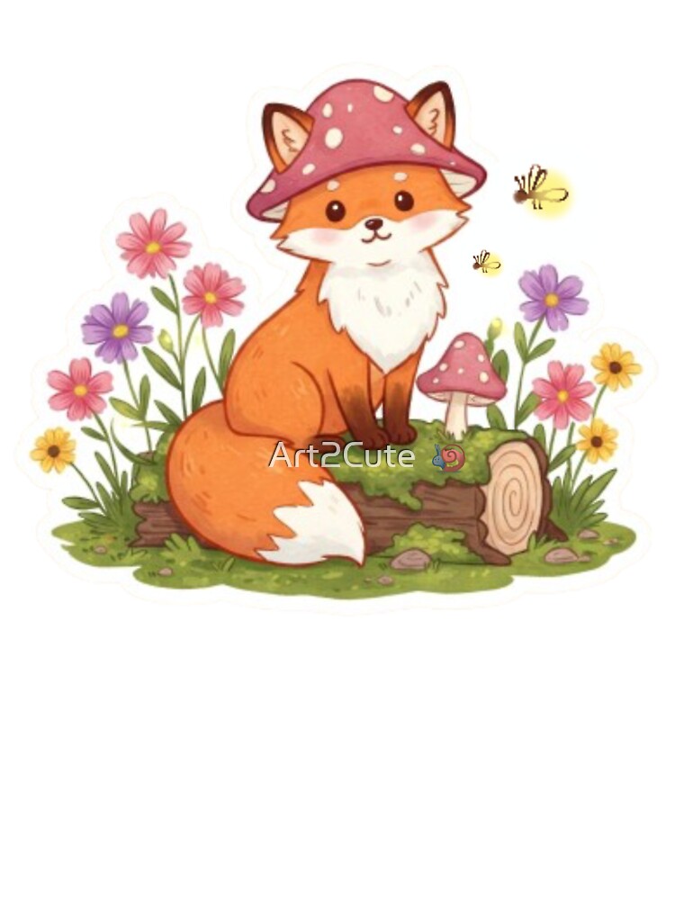 Cottage fox by Art2Cute T-Shirts, Hoodie, Sweatshirt | BlankRebels.com (Image 3)