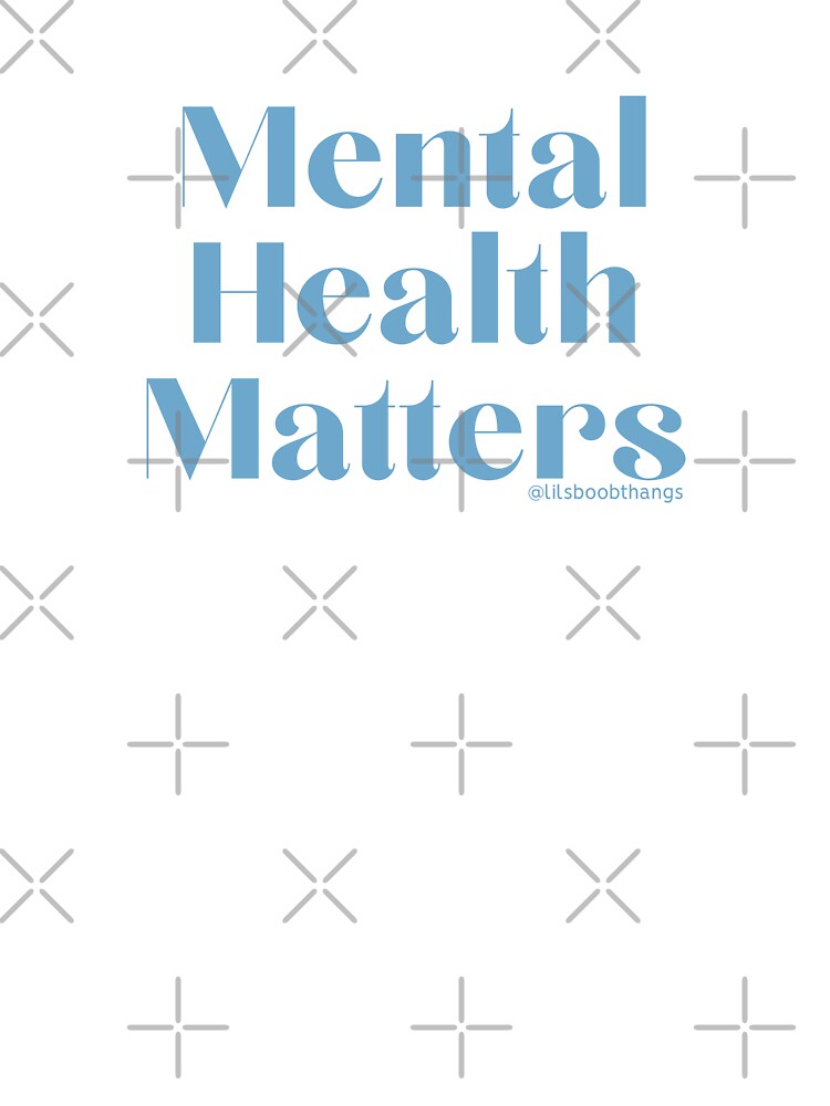 Mental Health Matters., v22b | @lilsboobthangs by lilsboobthangs T-Shirts, Hoodie, Sweatshirt | BlankRebels.com (Image 3)