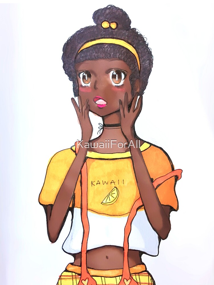 Kawaii Girls Collection - Darling Orange by KawaiiForAll T-Shirts, Hoodie, Sweatshirt | BlankRebels.com (Image 3)