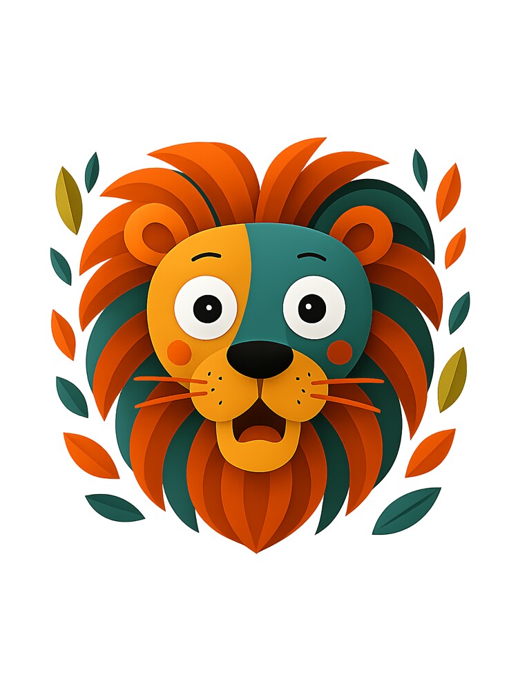 A Lion in a surprise look – Bold, Beautiful & Perfect for Big Cat Lovers! by amiplay T-Shirts, Hoodie, Sweatshirt (Image 3)