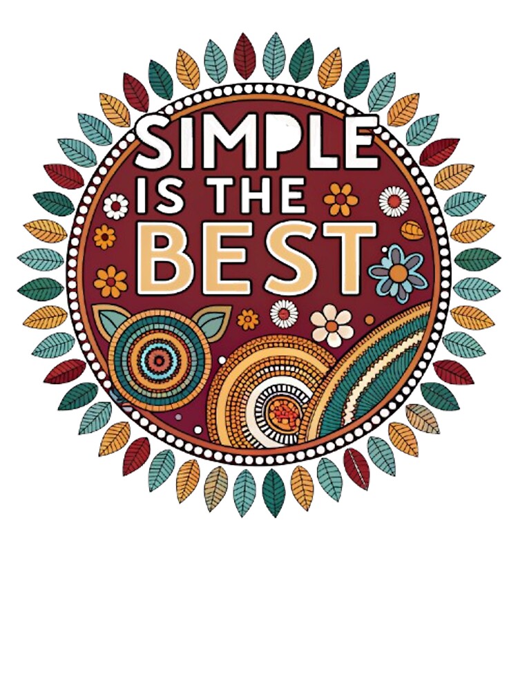 SIMPLE IS THE BEST by likbatonboot T-Shirts, Hoodie, Sweatshirt | BlankRebels.com (Image 3)