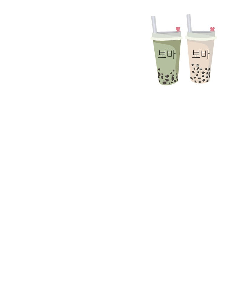aesthetic boba/bubble tea by therosiegarden T-Shirts, Hoodie, Sweatshirt | BlankRebels.com (Image 3)