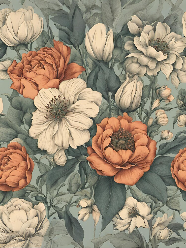Vintage Floral Aesthetic by susshop214 T-Shirts, Hoodie, Sweatshirt | BlankRebels.com (Image 3)