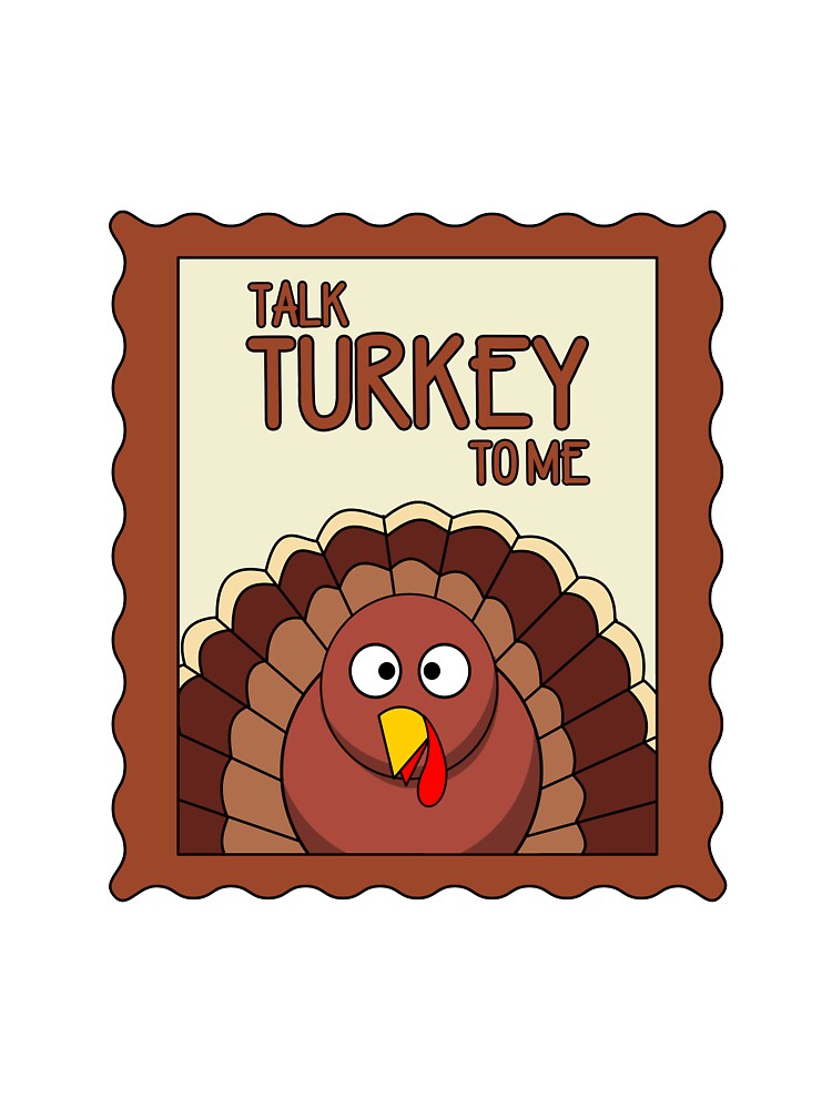 Talk Turkey to me Thanksgiving Graphic Design by QuanJewelry T-Shirts, Hoodie, Sweatshirt | BlankRebels.com (Image 3)