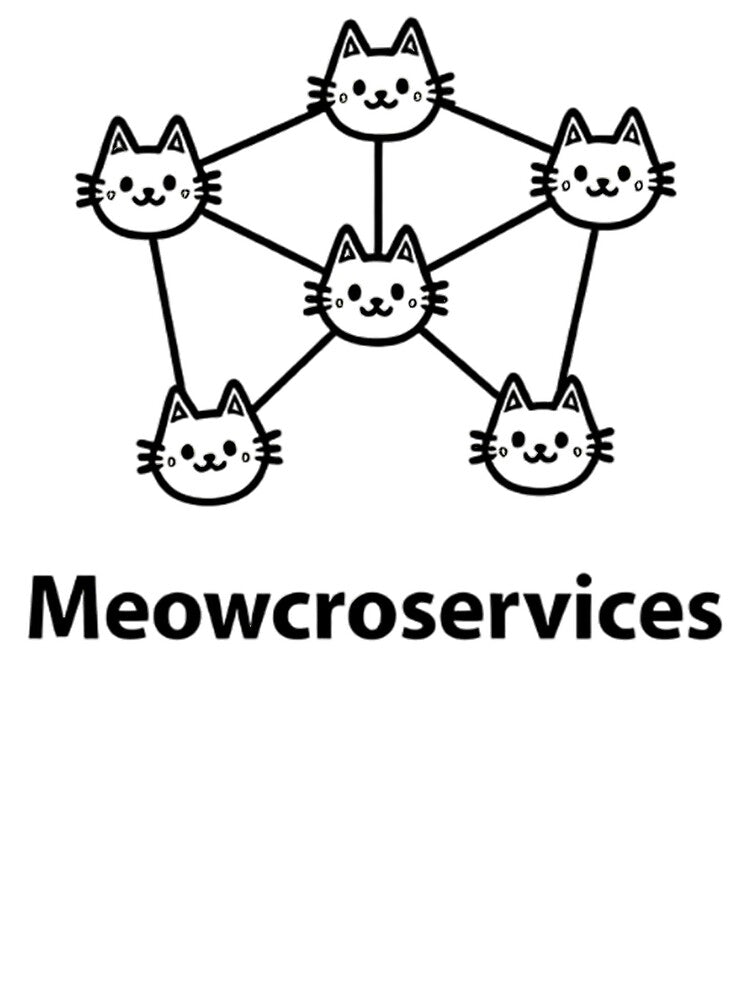 Meowcroservices by Code Pet sometimes Sleep T-Shirts, Hoodie, Sweatshirt | BlankRebels.com (Image 3)