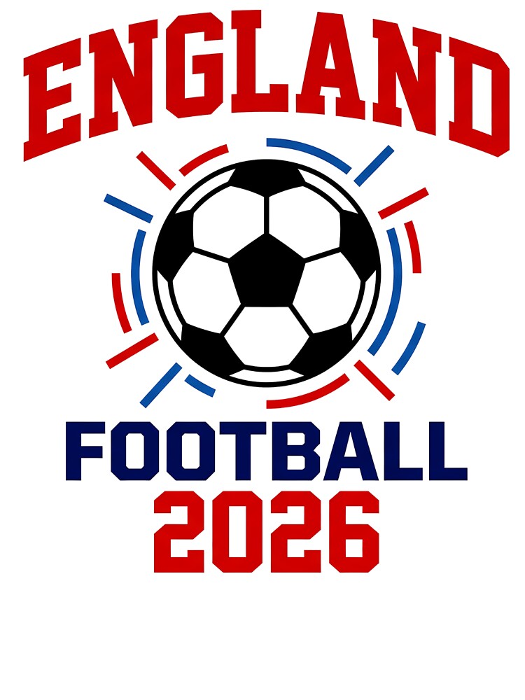 Minimalist Ball England Team 2026 by Redfield Universe