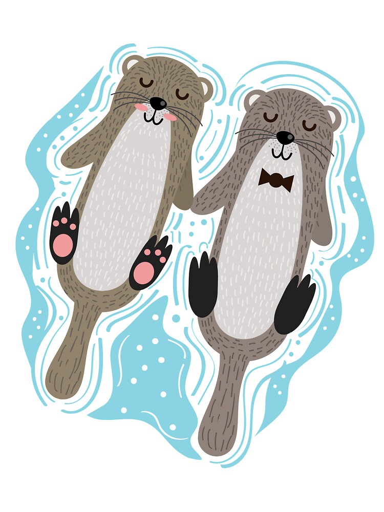 Loving Otters by TossedSweetCorn T-Shirts, Hoodie, Sweatshirt | BlankRebels.com (Image 3)
