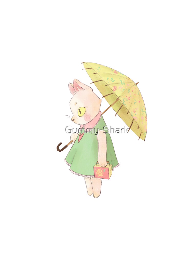 Waiting for the Bus Kitty by Gummy-Shark T-Shirts, Hoodie, Sweatshirt | BlankRebels.com (Image 3)