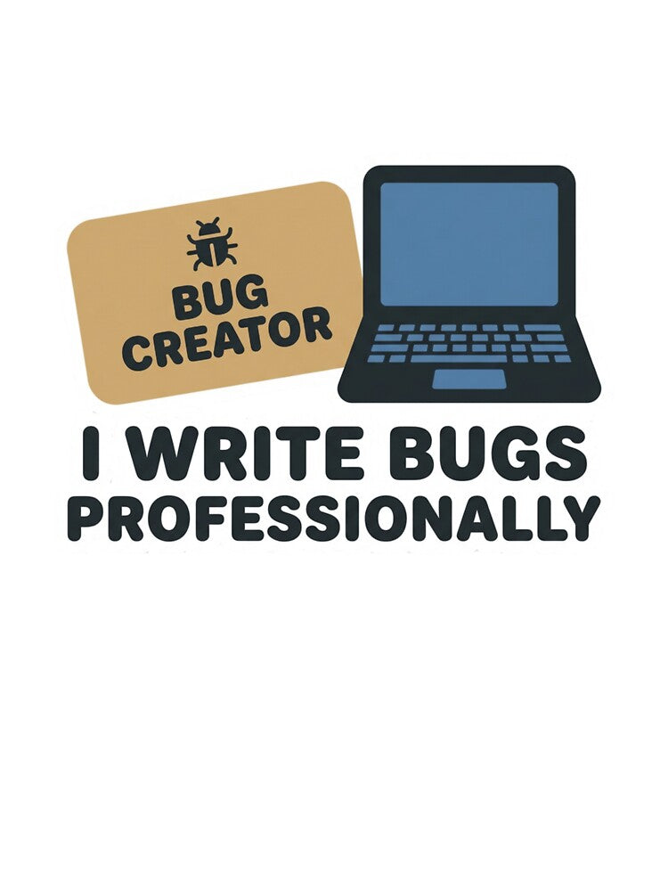 Bug Creator I Write Bugs Professionally - Funny Developer Programmer Humor Gift by DuckShip