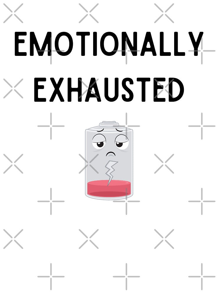 Copy of Emotionally exhausted and tired by Pro-castinator T-Shirts, Hoodie, Sweatshirt | BlankRebels.com (Image 3)
