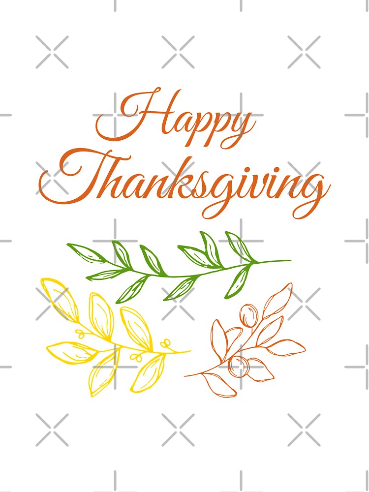 Happy Thanksgiving Simple Light by trendingatees T-Shirts, Hoodie, Sweatshirt | BlankRebels.com (Image 3)