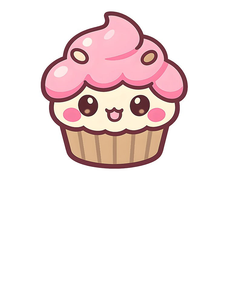 Cute Kawaii Cupcake – Sweet Colorful Logo T-Shirts, Hoodie, Sweatshirt