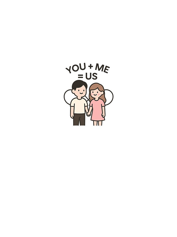 You + Me = Us by MatchStyle T-Shirts, Hoodie, Sweatshirt | BlankRebels.com (Image 3)