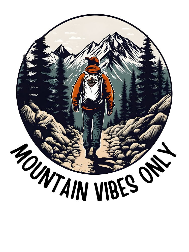 Mountain vibes only adventure by Be-Adventurous T-Shirts, Hoodie, Sweatshirt | BlankRebels.com (Image 3)