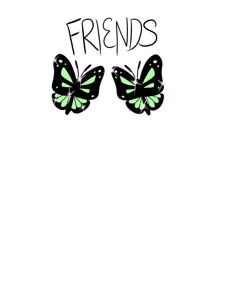 Butterfly Friends (green) by gross-girl99 T-Shirts, Hoodie, Sweatshirt | BlankRebels.com (Image 3)