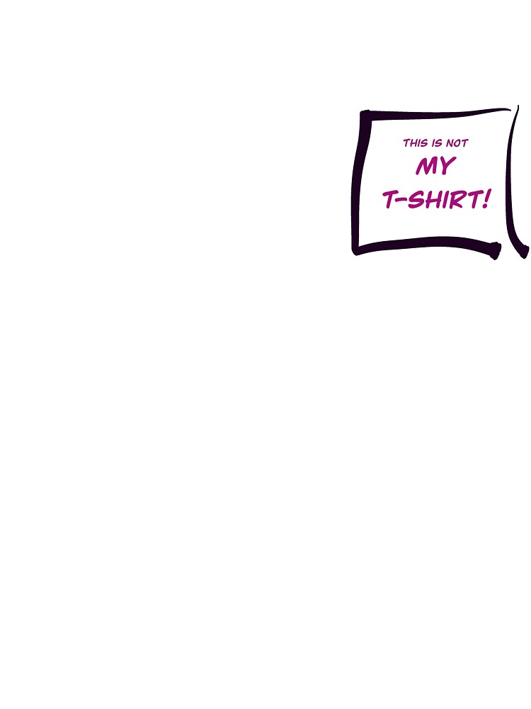 Not my T-shirt by Evirly Hoodie, Sweatshirt | BlankRebels.com (Image 2)