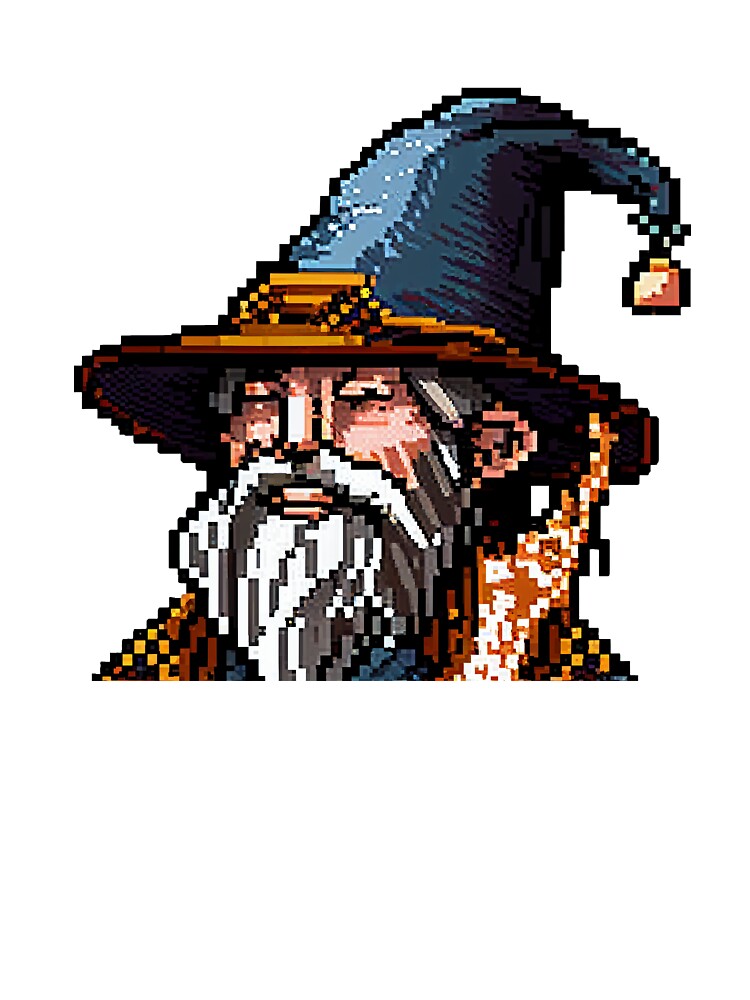 Old wise wizard. by Pixelarium