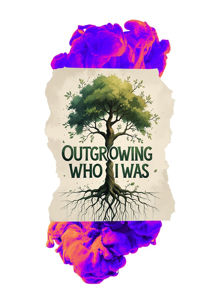 Outgrowing Who I Was personal growth by SloganSauce T-Shirts, Hoodie, Sweatshirt | BlankRebels.com (Image 3)