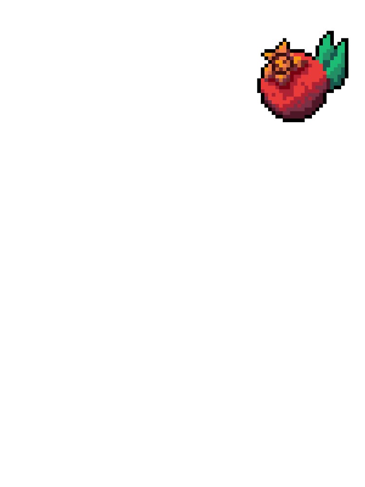 Pixel Pomegranate - pixel food art by LittleFoodShop T-Shirts, Hoodie, Sweatshirt | BlankRebels.com (Image 3)