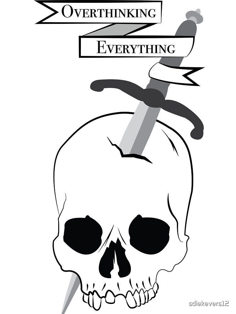 Overthinking Everything by sdiekevers12 T-Shirts, Hoodie, Sweatshirt | BlankRebels.com (Image 3)