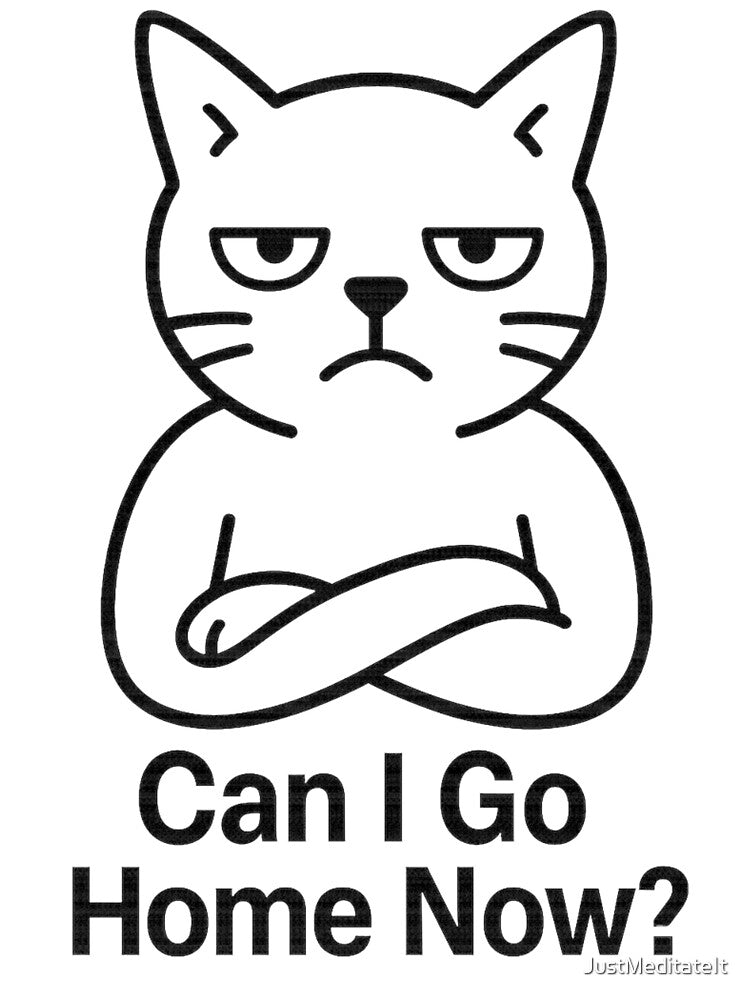 Can I go Home Now? Tee and Hoodie – Home Is Calling | Cozy Antisocial Style for Remote Workers by... (Image 3)