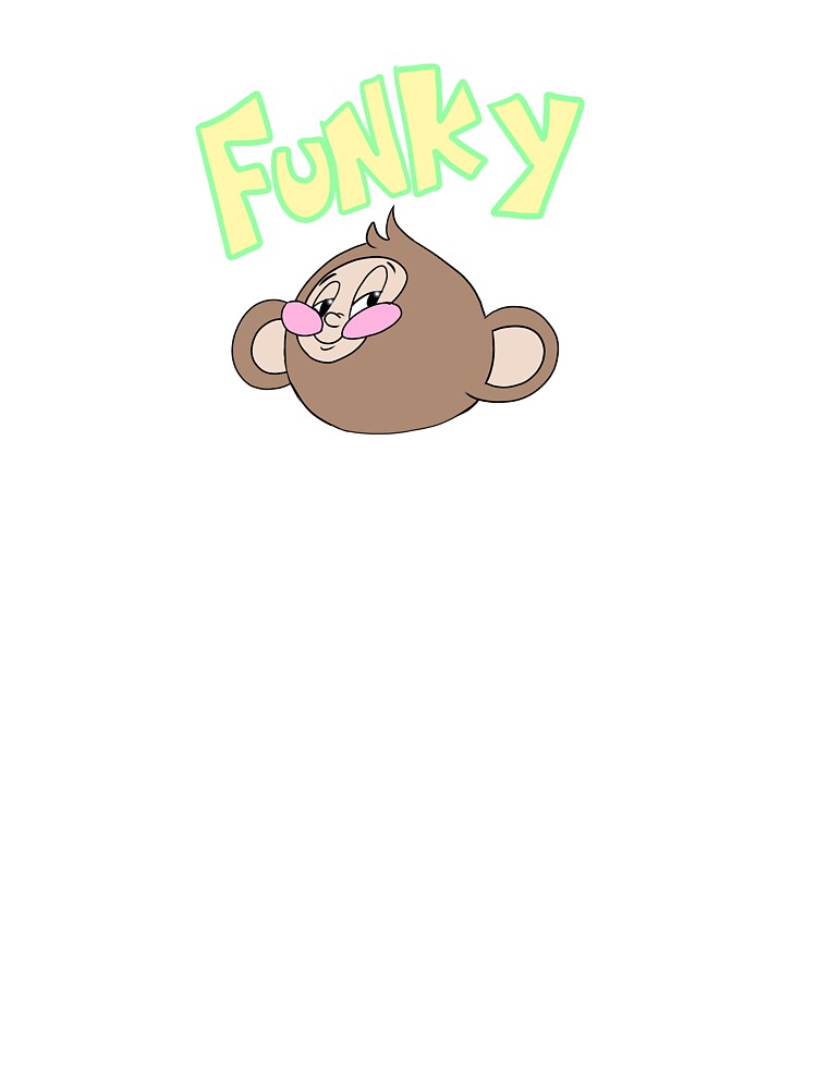 Funky Monkey (green and yellow) by gross-girl99 T-Shirts, Hoodie, Sweatshirt | BlankRebels.com (Image 3)