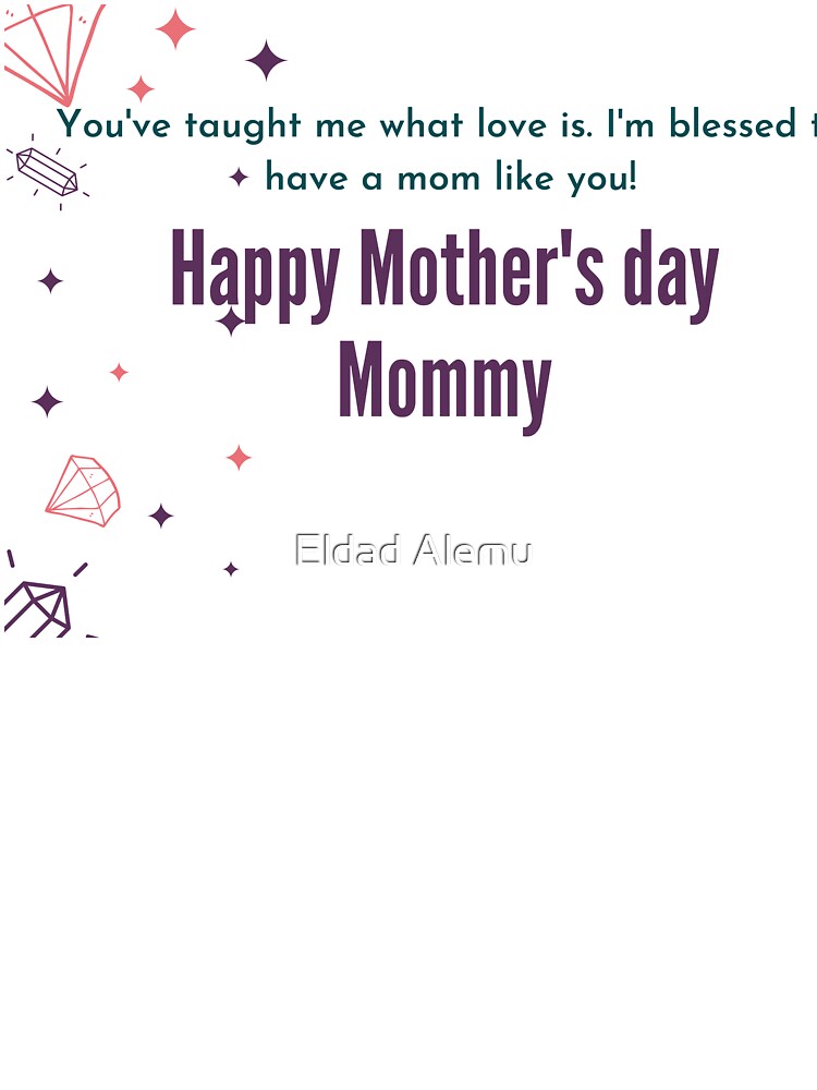 Mother's day by Eldad Alemu T-Shirts, Hoodie, Sweatshirt | BlankRebels.com (Image 3)