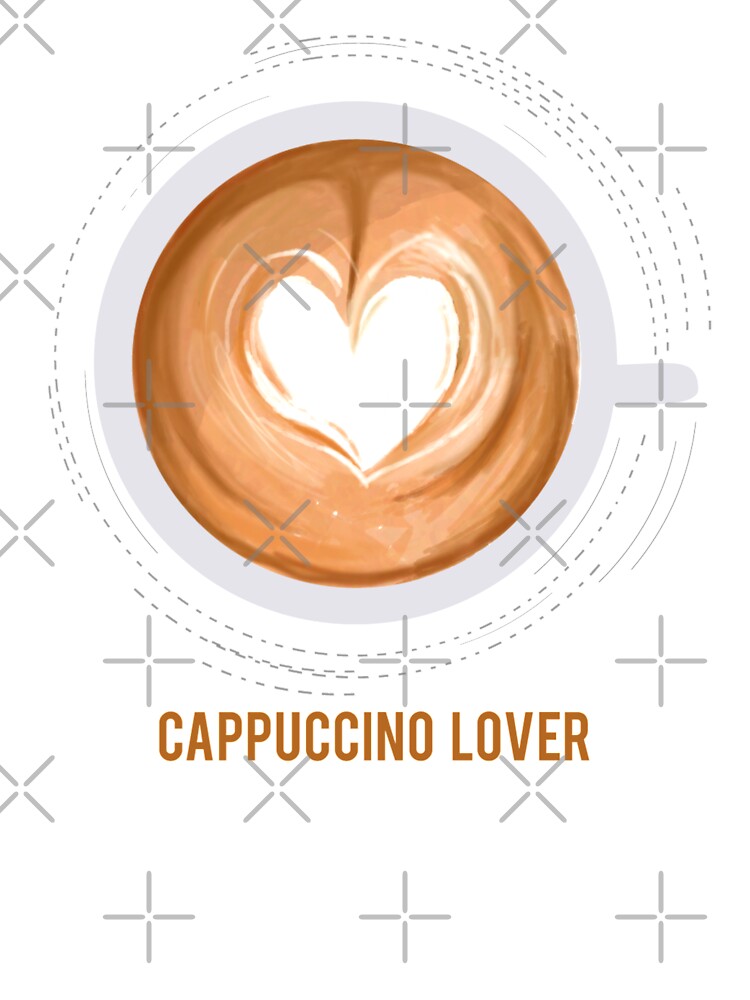 Cappuccino Lover 3 by Binod Kashyap T-Shirts, Hoodie, Sweatshirt | BlankRebels.com (Image 3)