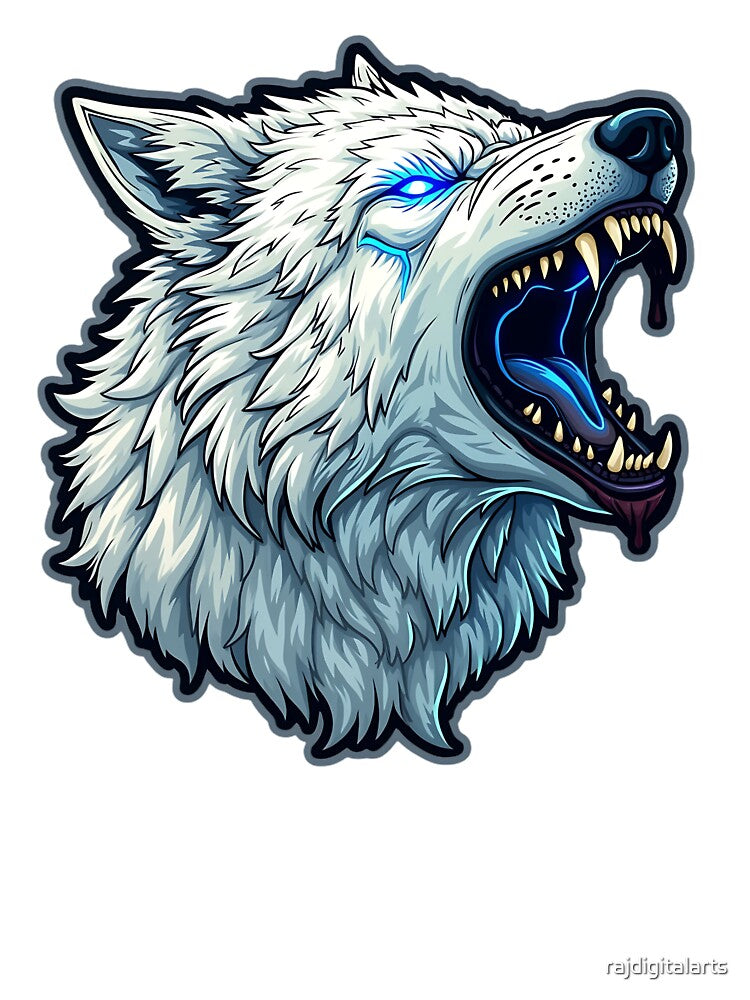 wolf by rajdigitalarts T-Shirts, Hoodie, Sweatshirt | BlankRebels.com (Image 3)